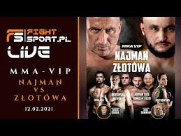 Pudzianowski miał już za sobą dwie walki. Mma Vip Najman Vs Taxi Zlotowa Live Lajw Komentarze Youtube