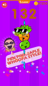 Pineapple pen es un juego en el que tendremos que lanzar . Gangnam Style Pineapple Oppa Apple Pen Rampage For Android Apk Download