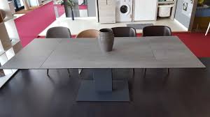 Echo Table Calligaris Cement Grey Grey Legs Table Dining Table Calligaris