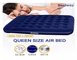 Popular air mattress queen of good quality and at affordable prices you can buy on aliexpress. Bestway Inflatable Air Bed 2 03m X 1 52m X 22cm Queen Size Airbed Blue Mattress 67003 Lazada Ph
