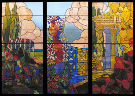 Today i'll be telling you how to make your own diy stained glass for cheap! File Francesc Labarta Stained Glass Triptych Google Art Project Jpg Wikipedia