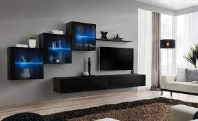 Shift 20 Living Room Furniture Living Room Entertainment Center Modern Wall Units Entertainment Wall Units