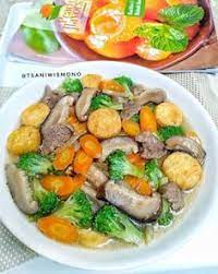Sapo Tahu Sapi Jamur Resep Masakan Resep Masakan