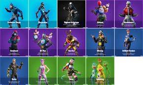 Below is a list of all currently unreleased items in fortnite battle royale, they may be released through a future update or added to the item shop and are subject to change. Shiinabr Fortnite Leaks On Twitter Out Of All The Currently Leaked Skins Which Skin Are You Looking Forward To The Most Personally My Favorite Is Probably The Hit Man Skin