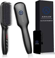 Keeping that facial hair looking incredible is something different altogether. Arkam Beard Straightener Brush For Men Premium Hair Straightening Brush And Beard Brush Ion Hair Brush Straightener Straightening Brush Beard Straightening