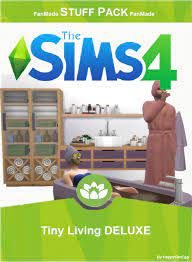 The majority of the packs i've included in this list are maxis match cc packs. Tiny Living Bathroom Deluxe Happysimegg Sims Sims 4 Sims 4 Game