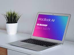 Free White Macbook Air Mockup Apple Devices Business Card Mock Up Flyer Mockup Iphone Mockup