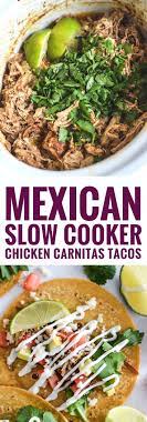 Chicken Carnitas Recipe Isabel Eats Recipe Mexican Slow Cooker Slow Cooker Chicken Diy Food Recipes