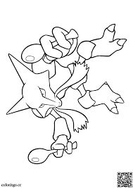 Download and print free pokemon mega gengar coloring pages. 065 Alakazam Coloring Pages Pokemon Coloring Pages Colorings Cc