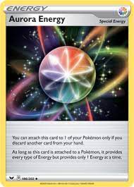 Grass is the only type that regularly runs stage 2 pokemon in the meta because of this card. Aurora Energy Sword Shield Tcg Card Database Pokemon Com