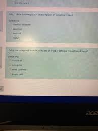 Solved Clear My Choice Which Of The Following Is Not An Chegg Com
