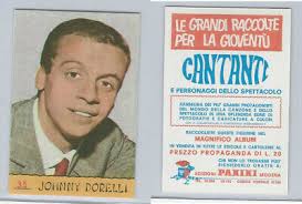 1968 Panini, Cantanti Music Artists Card, #35 Johnny Dorelli, ZQL