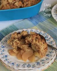 Quick Apple Crisp Recipe Apple Recipes Cake Mix Recipes Dessert Recipes