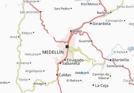 Ingrese a mapas.medellin.gov.co y conozca las obras que se están construyendo en nuestra ciudad e. Mapa Michelin Medellin Plano Medellin Viamichelin