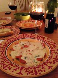 crab ravioli and white wine cream sauce