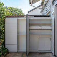 Schrank Fur Balkon Doppelhaus Schrank Fur Balkon Balkonschrank Design Gartenhaus