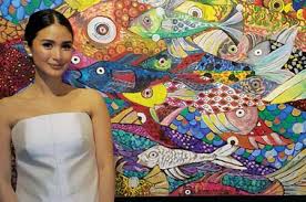 5 ways heart evangelista merged art, fashion | abs. Heart On A Roll The Manila Times