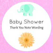 And as if that weren't enough, you all chipped in to present me. Baby Shower Thank You Wording Handmade Gift Confetti Bliss