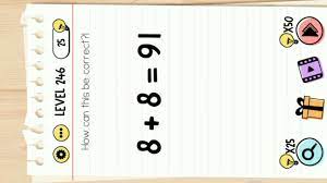 Brain Test Level 246 How Can This Be Correct Youtube