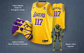 Alle infos zum verein los angeles lakers ⬢ kader, termine, spielplan, historie ⬢ wettbewerbe: La Lakers Custom Halo Infinite Merch Bundle Revealed
