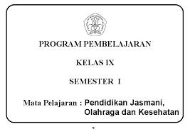 Pada umumnya promes k13 sd (program semester) dapat diartikan salah satu dari sekian banyak perangkat pembelajaran yang memiliki peran penting dalam proses implementasi program. Doc Promes Pjok Kelas 9 Smstr I Smp Mts Indra Mahendra Academia Edu