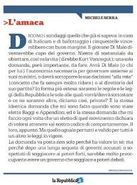 Ogni giorno ripubblichiamo l'amaca, rubrica di michele serra per la repubblica. Repubblica On Twitter L Amaca Di Michele Serra