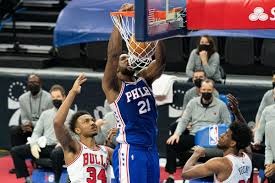 You are currently watching philadelphia 76ers vs new york knicks online in hd directly from your pc, mobile. Bulls Vs 76ers Final Score Joel Embiid S 50 Points Too Much For Chicago In 112 105 Loss Blog A Bull
