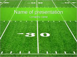 A football field chart is used to summarize a range of values for a business, based on different valuation methodsvaluation. American Football Field Powerpoint Template Backgrounds Google Slides Id 0000002366 Smiletemplates Com