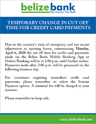 Know your customer in banking. Customer Notice Temporary The Belize Bank Limited Facebook