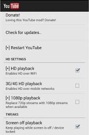 Download youtube vanced apk for android and access all the advanced premium features for free on your android device without any . Cult Of Android Modded Youtube Apk Brings Full Hd Video Playback Over 3g 4g Cult Of Android
