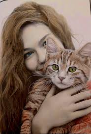 Some Omori Cat doodles I made for fun☺️