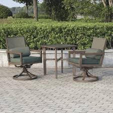 339 Menards Backyard Creations Danbury Collection 3 Piece Bistro Set Patio Furniture Collection Outdoor Furniture Sets Outdoor End Tables