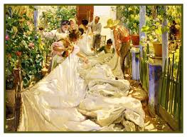 Free wedding cross stitch chart. Cross Stitch Patterns Boy Playing Boat Beach By Artist Joaquin Sorolla Counted Cross Stitch Pattern Crafts