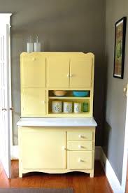 Maybe you would like to learn more about one of these? Soft Yellow Hoosier Cabinet With Flour Sifter Vintage Cabinets Vintage Kitchen Decor Hoosier Cabinet