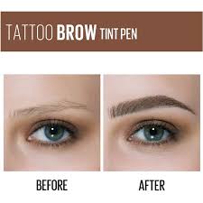 The colour is very nice and natural while also giving you that full i came across this tattoo brow last week while shopping for cosmetics and thought i would give it a try. Maybelline Tattoo Brow Micro Pen Tint 1 1 Ml 130 Deep Brown