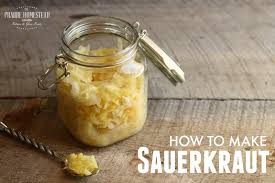 How To Make Sauerkraut The Prairie Homestead