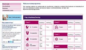 Lees over de inentingen en ziekten en waarom vaccineren belangrijk is. Nieuwe Website Rijksvaccinatieprogramma Rivm