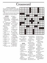 Working with a pencil and paper is one of the most satisfying ways to solve puzzles. 10 Best Free Printable Entertainment Crossword Puzzles Printablee Com