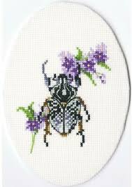 See more ideas about cross stitch, stitch, cross stitch patterns. Cross Stitch Kit Flower Dragonfly Butterfly Bee Ladybug Kits Sewing Needlecraft Kromasol Com