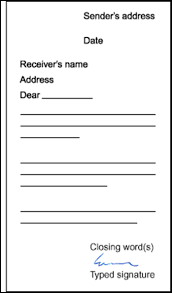 Business Letter Layout