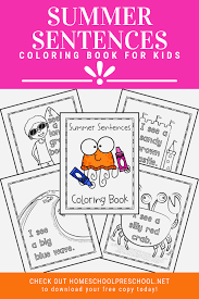 Contains a collection of interesting images with a summer theme that will surely be fun. Free Printable Summer Coloring Pages For Preschoolers