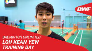 More famous badminton player net worth Badminton Unlimited Loh Kean Yew Training Day Bwf 2021 Youtube
