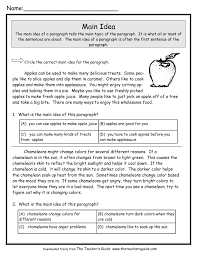 48 Awesome Main Idea And Supporting Details Worksheets 3rd Grade Photo Inspirations Benchwarmerspodcast