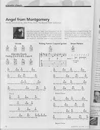 Angel From Montgomery Piano Music Guitar Strumming Guitar Chords