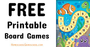 All you need is dice, game pieces, and game cards. Free Printable Board Games For Education Fun Or Any Occassion