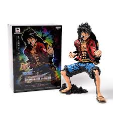 one piece king of artist monkey d luffy king of coloring luffy artist anime figures