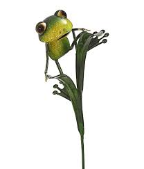 Weitere ideen zu sommerdeko, garten deko, garten. Dehner Metall Dekostab Frosch Vincente Ca H101 Cm Dehner