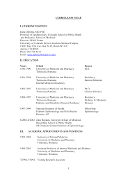 CURRICULUM VITAE I. CURRENT POSITION Dana Dabelea, MD, PhD Professor of  Epidemiology, Colorado School of Public Health and Pedi