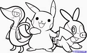 Donner des idées de dessin si l'envie vous viens Pokemon Images A Colorier
