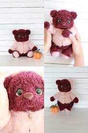 Teddy Bear Plush Hypoallergenic Toy Teddy Bear Christmas Gift Crochet Teddy Bear Animal Teddy Bear Christmas Gift Felt Toys Crochet Teddy Bear